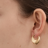 Open Earrings - Gold