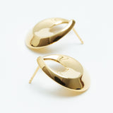 Open Earrings - Gold