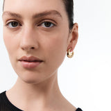 Open Earrings - Gold