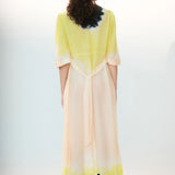 Silk Shirt Dress - Keffir/Sand