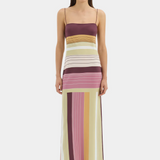 Fontana Slip Dress - Elisa Stripe