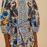 Nature Land Sand Mini Dress