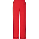Organic Motley Track Pant - Crimson
