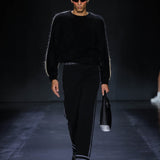 Organic Motley Track Pant - Black