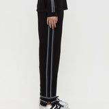 Organic Motley Track Pant - Black