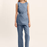 Thea Tunic - Steel Blue