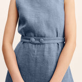 Thea Tunic - Steel Blue