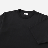 Varsity Relaxed Short Sleeve Tee - Black