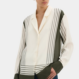 Leilana Shirt - Garden Stripe