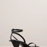 Irving Heeled Sandal - Black