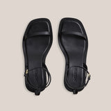 Irving Heeled Sandal - Black