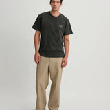 Pigment Dyed Short Sleeve Tee - Black