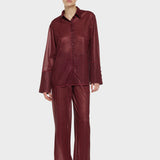 Lumiere Pants - Burgundy
