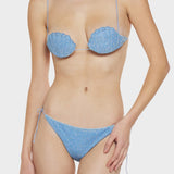 Lumière Shell Two Piece Bikini- Crystal