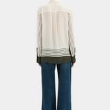 Leilana Shirt - Garden Stripe