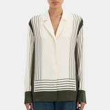 Leilana Shirt - Garden Stripe