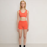 Classic Wool Micro Short - Papaya