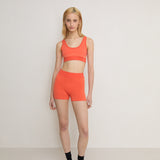 Classic Wool Micro Short - Papaya