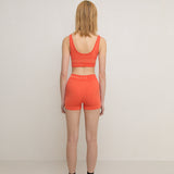 Classic Wool Micro Short - Papaya