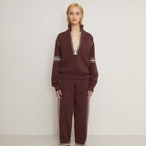Organic Motley Track Pant - Espresso