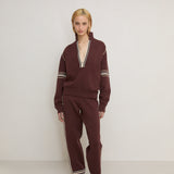 Organic Motley Track Pant - Espresso