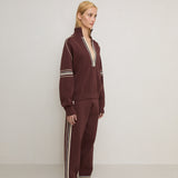 Organic Motley Track Pant - Espresso