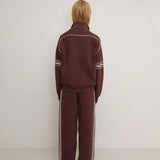 Organic Motley Track Pant - Espresso