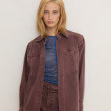 Vegetable Dye Utility Jacket - Bronzite