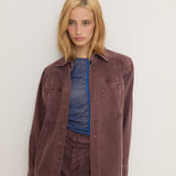 Vegetable Dye Utility Jacket - Bronzite