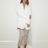 Boyfriend Blazer - White