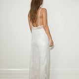 Lace Longline Cami - Optic White