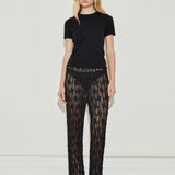 Lace Pant - Black