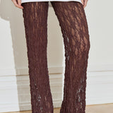 Lace Pant - Chocolate