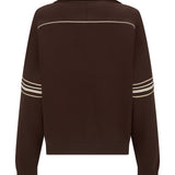 Organic Motley Jersey - Espresso