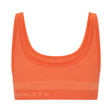 Scoop Wool Crop - Papaya