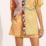 Palm Spliced Siesta Short