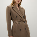 Kenner Coat - Flax Melange