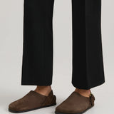 Louis Clog - Walnut Suede