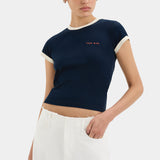 Yes SIR. Fitted Tee - Midnight