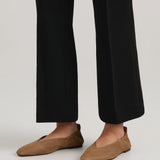 Brie Flat - Cognac Suede