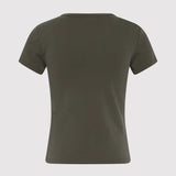 Organic Cotton Baby Tee - Khaki
