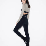 Demi Wool Legging - Black