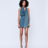 Catherine Denim Dress - Washed Mid Blue
