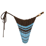 Rioja String Brief - Pacha Mineral Stripe