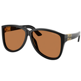 0MUA083 Sunglasses - Black/Dark Brown