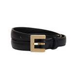 Nicola Belt - Black W/Gold