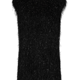 Garbo Top - Black Tinsel
