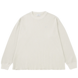 Pigment Dyed Waffle Top - Ivory