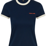 Yes SIR. Fitted Tee - Midnight