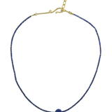 Minuit Necklace in Lapis Lazuli - 18K Gold Plated
